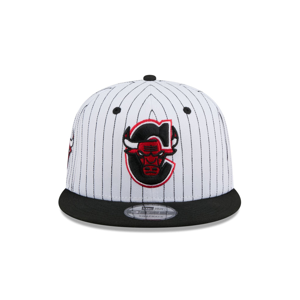 Chicago Bulls Deceptor Pinstripe 9FIFTY Snapback Hat
