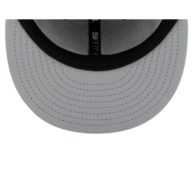 Los Angeles Dodgers Storm Gray Basic 59FIFTY Fitted Hat